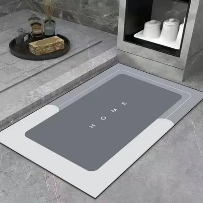 Super Absorbent Non-Slip Bathroom Floor Mat