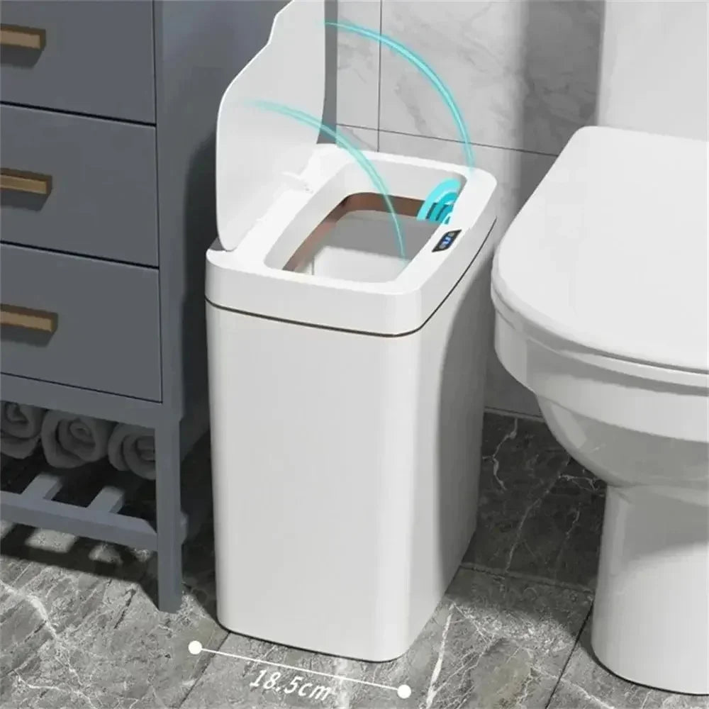 Touchless Smart Bathroom Trash Can