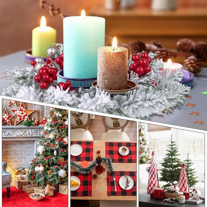 Red Berry Candle Rings Wreaths Christmas Wreaths Table Centerpieces Rings Wreaths Christmas Wreaths Table Centerpieces Rings