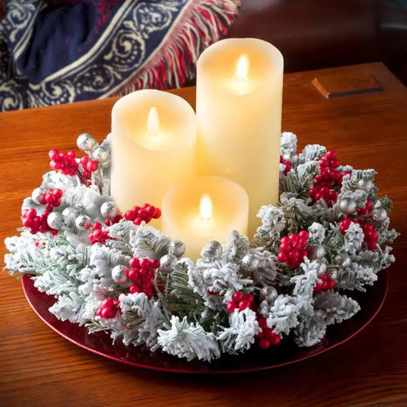 Red Berry Candle Rings Wreaths Christmas Wreaths Table Centerpieces Rings Wreaths Christmas Wreaths Table Centerpieces Rings