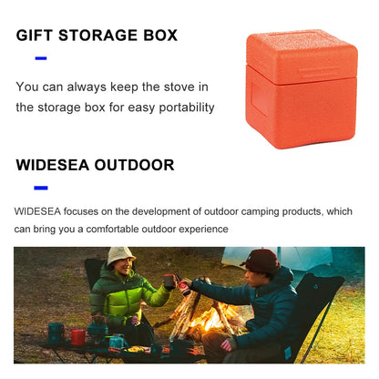 Widesea Portable Gas Stove for Camping