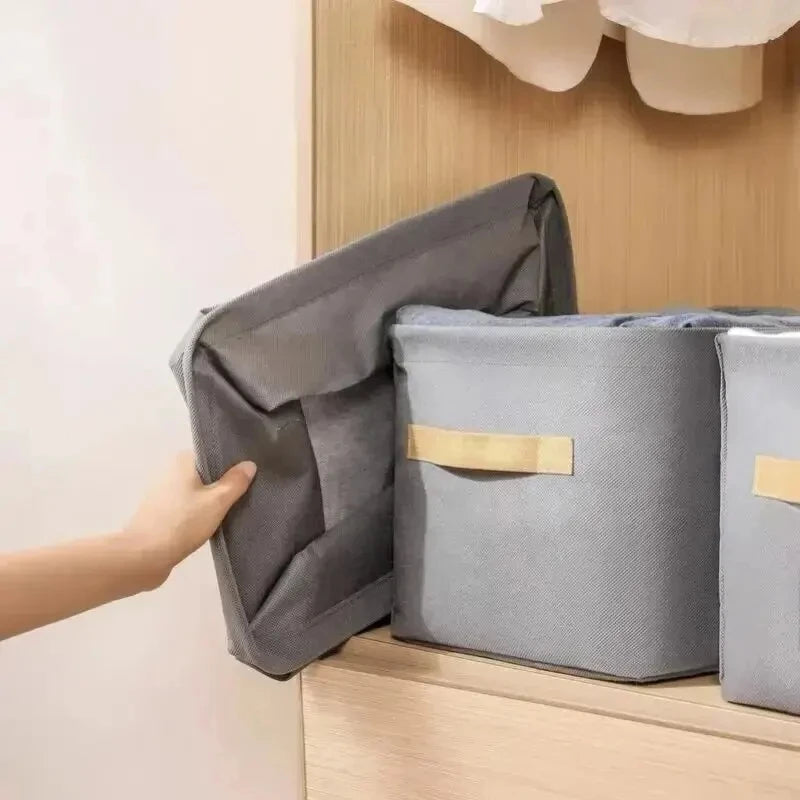 Foldable Large Capacity Clothes Storage Basket