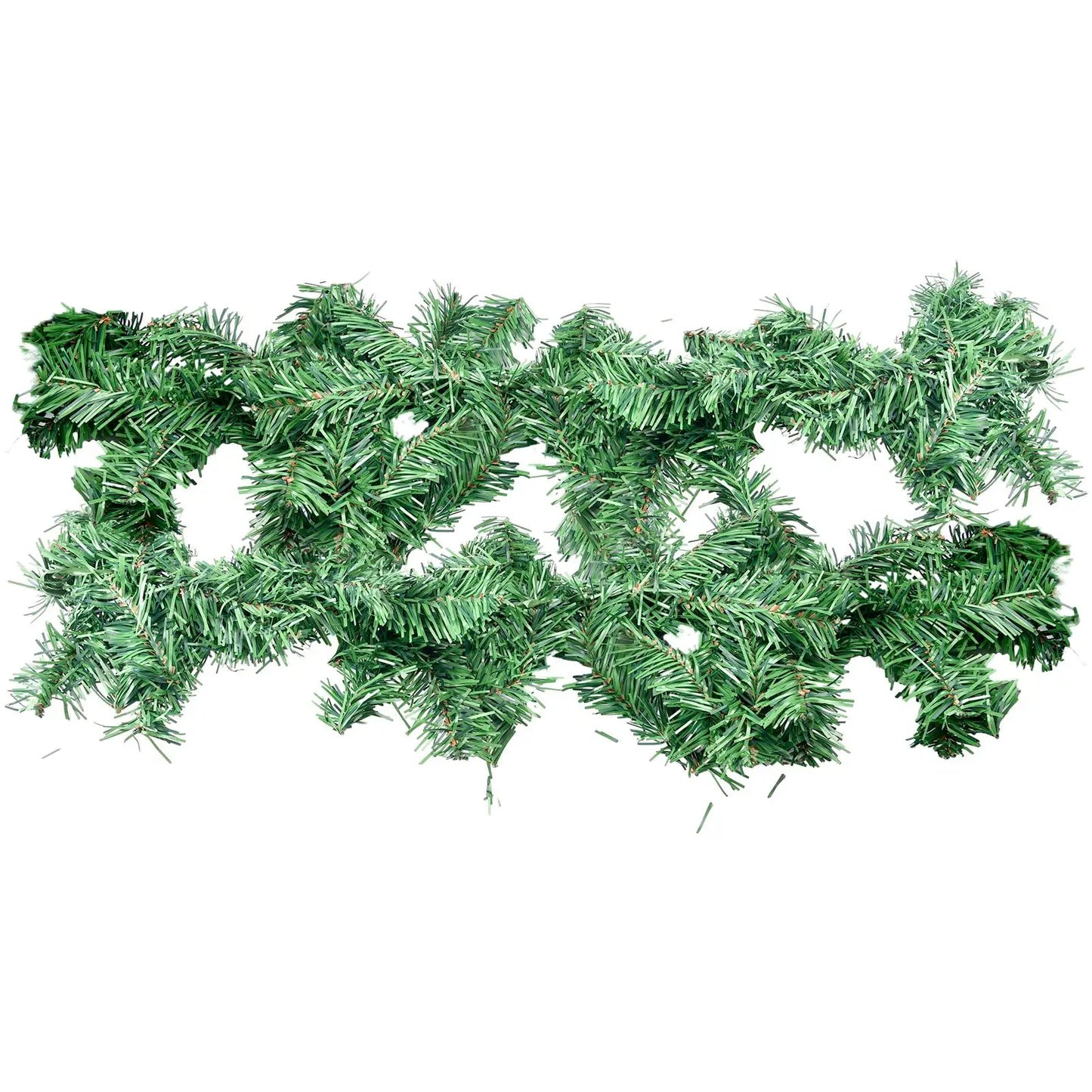 2.7M Artificial Green Christmas Garland Wreath Christmas Pine Tree Rattan Decor For Stair Fireplace Hanging Decor Navidad Natal