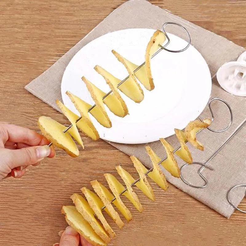 Whirlwind Potato Spiral Cutter