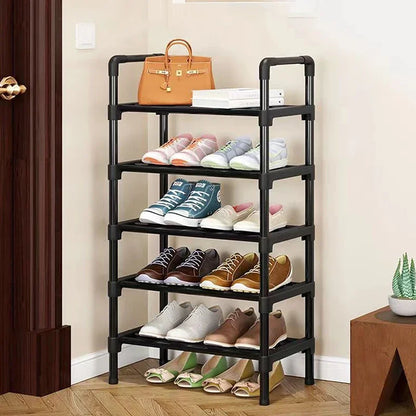 Shoe Rack Practical Shoe Cabinet for Home Dorm Room Balcony Multifunctional Removable Assembly Storage Shelf Home Supplies