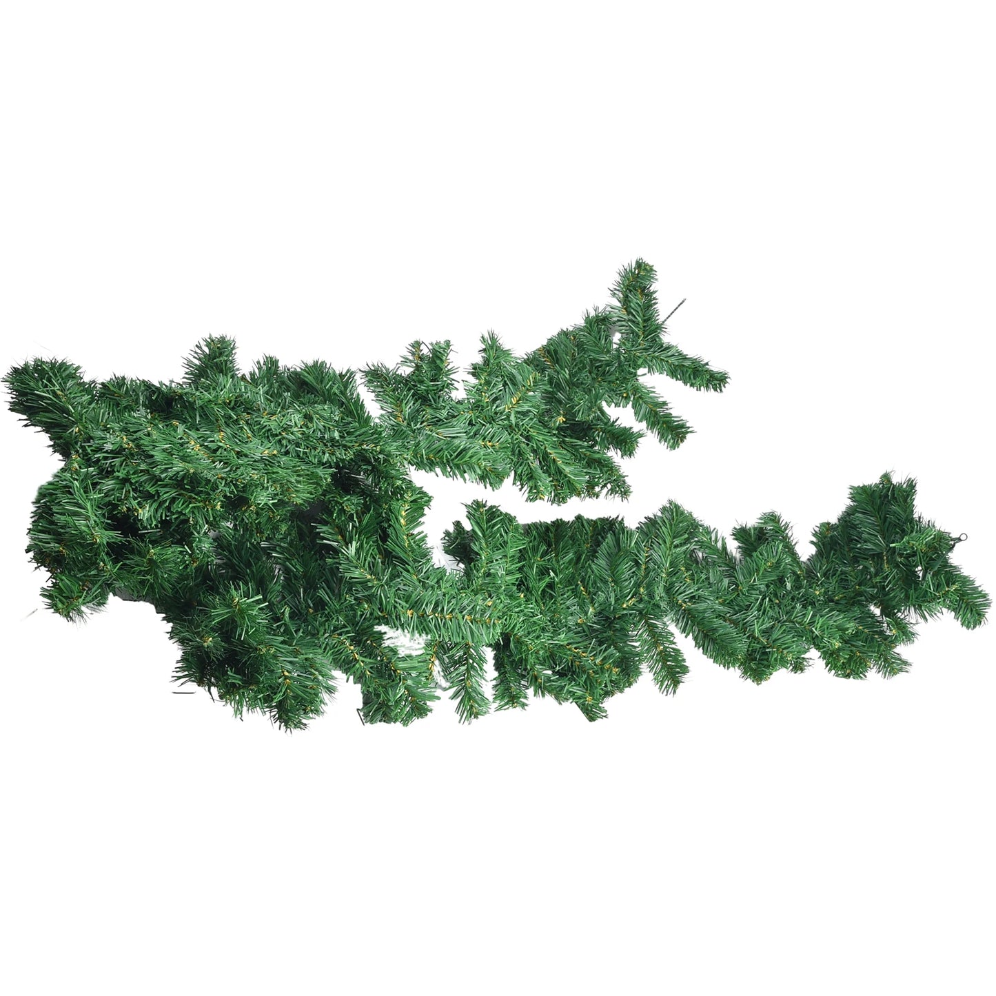 2.7M Artificial Green Christmas Garland Wreath Christmas Pine Tree Rattan Decor For Stair Fireplace Hanging Decor Navidad Natal