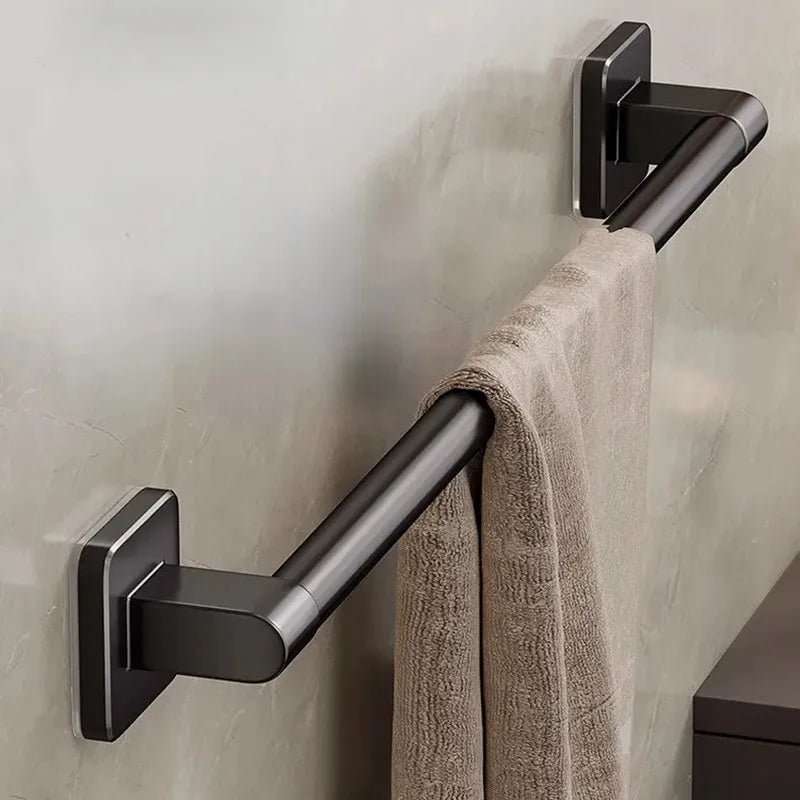 Wall-Mounted Non-Perforated Towel Rack