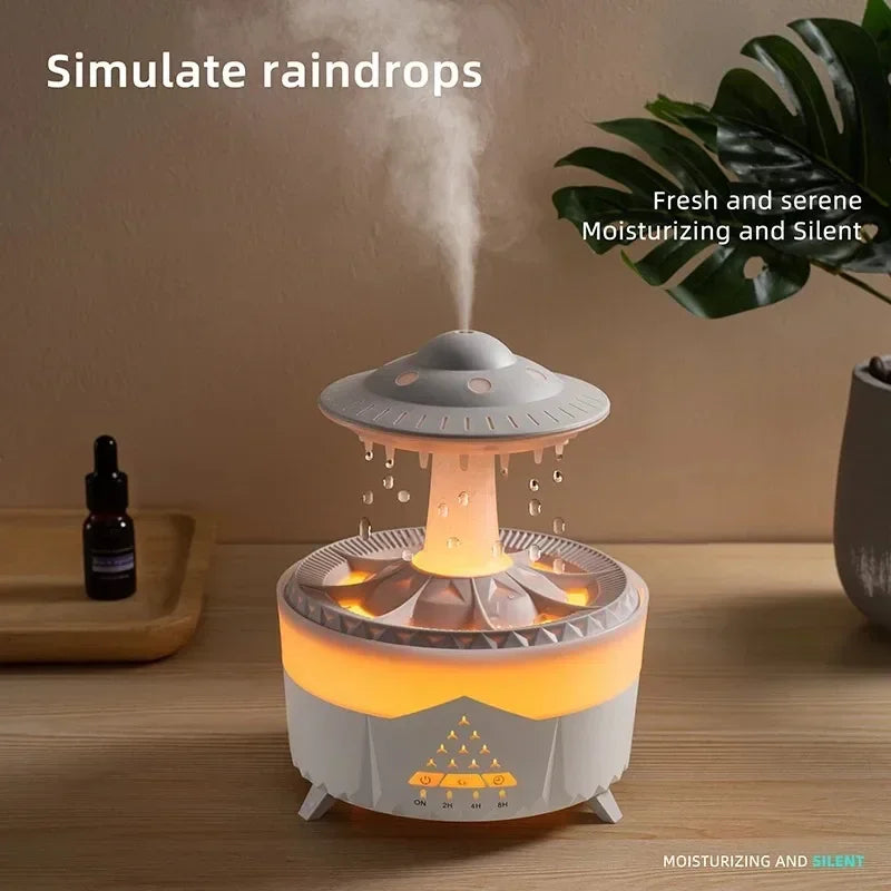 Rain Cloud Night Light Humidifier