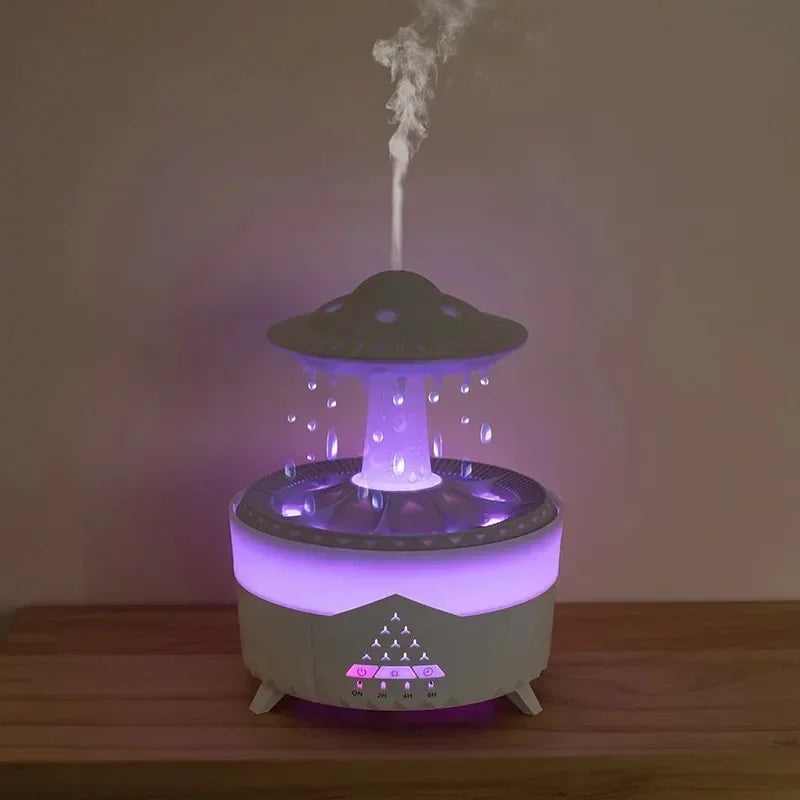 Rain Cloud Night Light Humidifier