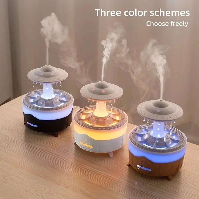 Rain Cloud Night Light Humidifier