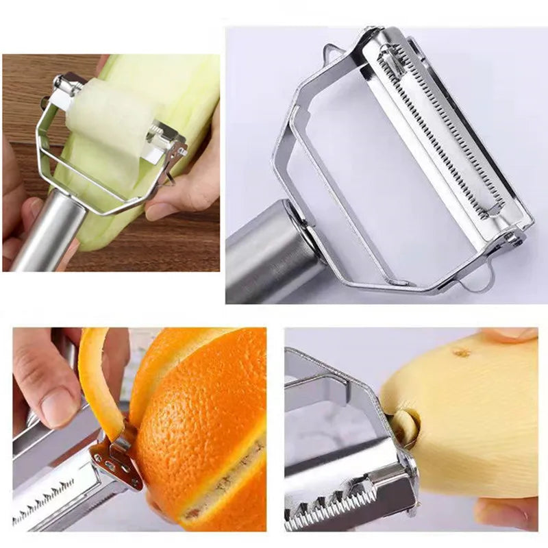 Durable Stainless Steel Multifunctional Kitchen Peeler