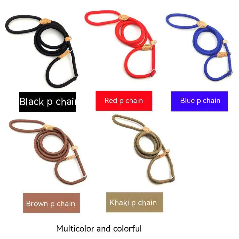 Adjustable Collar Harness Dog Leash Nylon Pet Lead Leash Dog Harness Durable Rope Belt Lightweight Dog Accessories Cat Collar